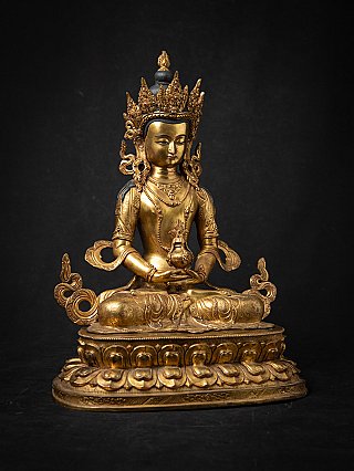 Alte bronze Nepalesische Aparmita Buddha