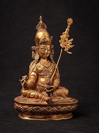 Old bronze Nepali Padmasambhava statue