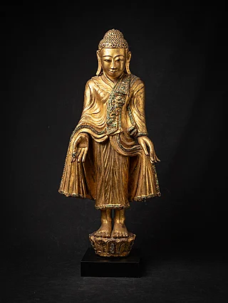 Beautiful original antique Burmese Mandalay Buddha