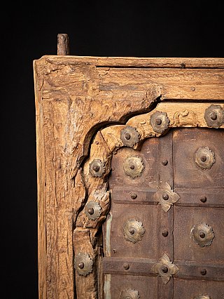 Antieke houten Indiase tempeldeuren