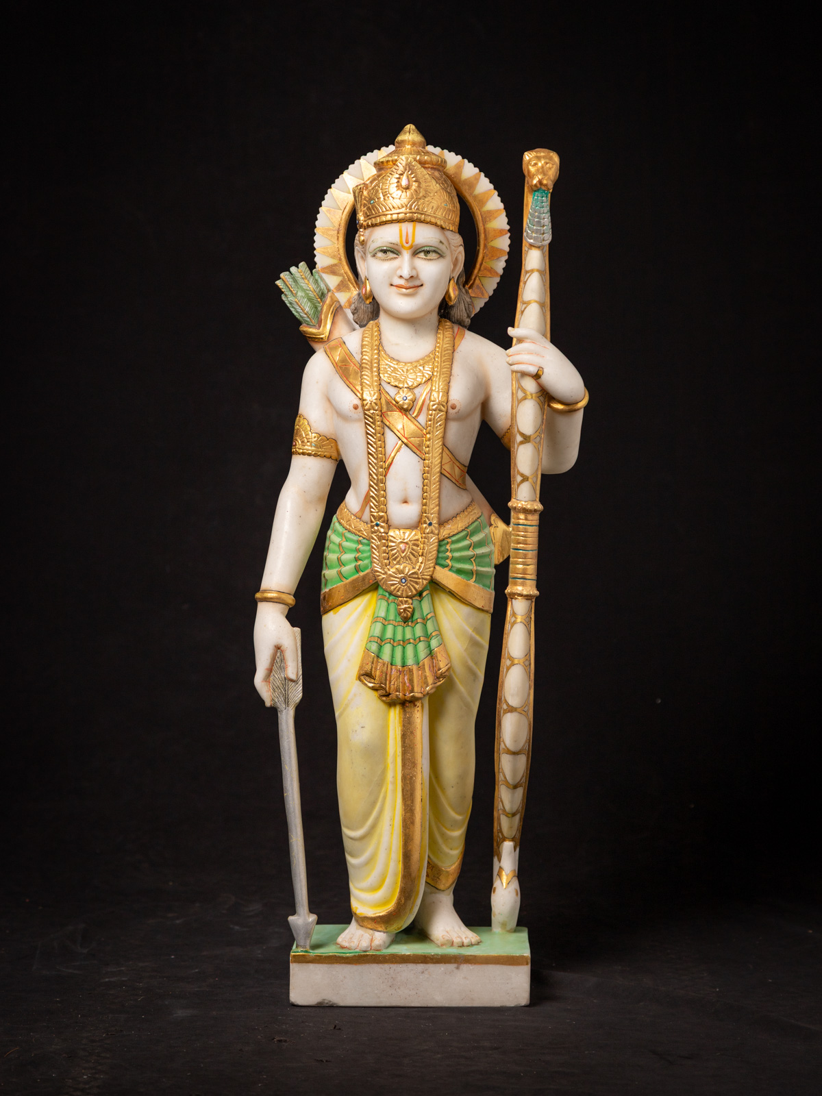 Indian Marble Rama Statue from India