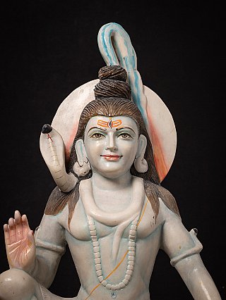 Alte indische Shivafigur aus Marmor