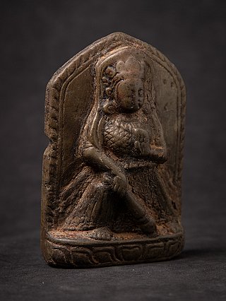 Antike nepalesische Steinvotivrelief von Vajrapani