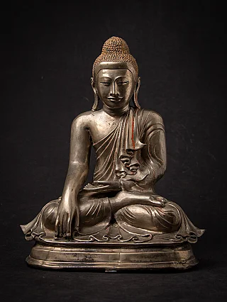 Special silver Burmese Buddha statue