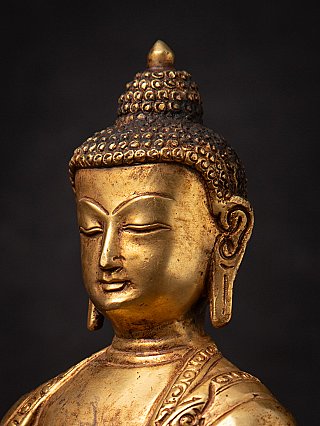 Alte bronze Nepalesische Medizinbuddha