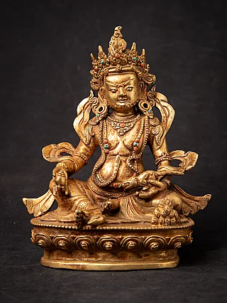 Old bronze Nepali Kuber statue