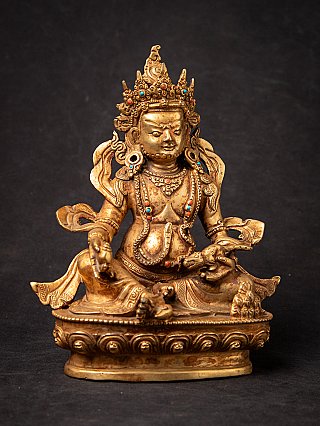 Alte bronze Nepalesische Kuber Figur