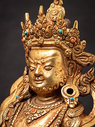 Alte bronze Nepalesische Kuber Figur
