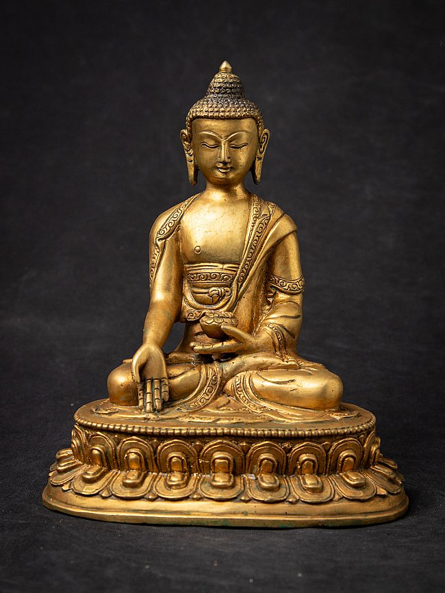 Alte bronze Nepalesische Buddhafigur