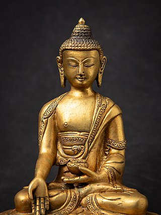 Alte bronze Nepalesische Buddhafigur
