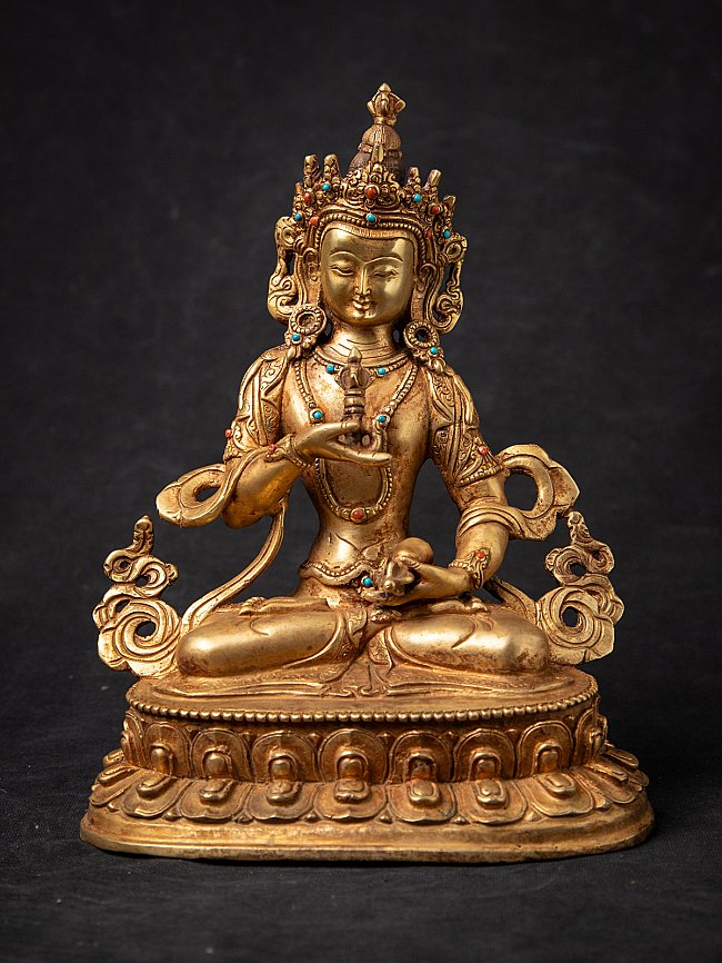Alte bronze Nepalesische Vajrasattva Figur
