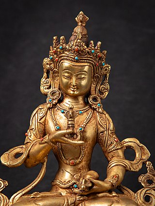 Alte bronze Nepalesische Vajrasattva Figur