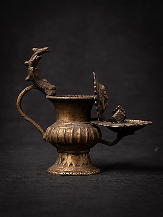 Antieke Nepalese olielamp / Sukunda