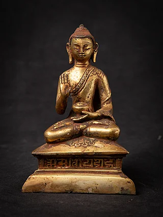 Antique bronze Tibetan Buddha statue