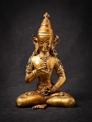 Old bronze Nepali Vajarasattva statue