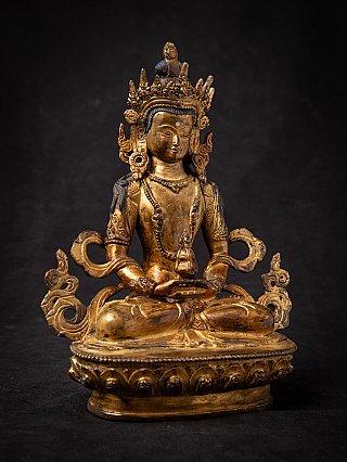Alte bronze Nepalesische Aparmita Buddha