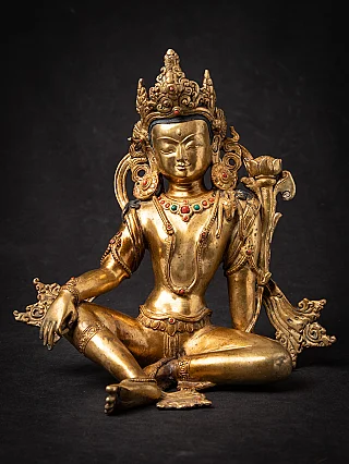 Old bronze Nepali Lokeshwor Bodhisattva