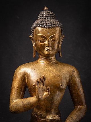 Alte bronze Nepalesische Buddhafigur