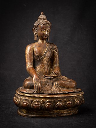 Antike bronze Nepalesische Buddhafigur