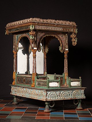 Ganz besonderer antiker indischer Tempel