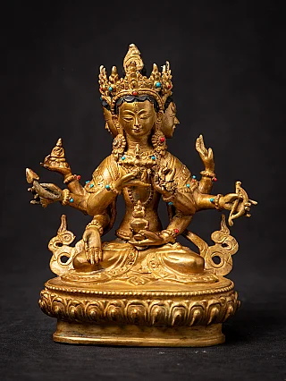 Old bronze Nepalese Namgyalma statue