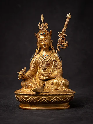 Old bronze Nepali Padmasambhava statue