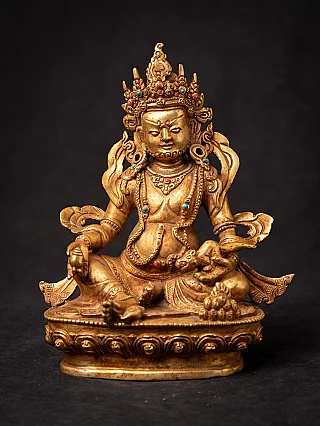 Old bronze Nepali Kuber statue
