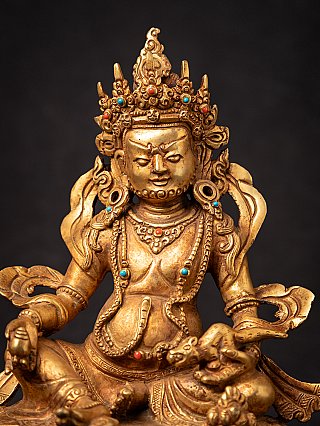 Alte bronze Nepalesische Kuber Figur