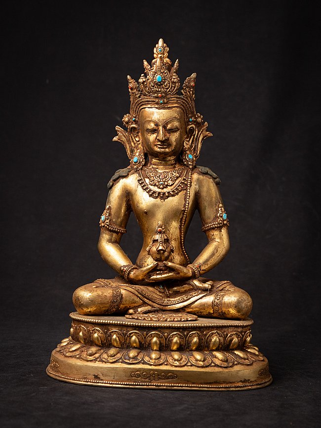 Alte bronze Nepalesische Aparmita Buddha