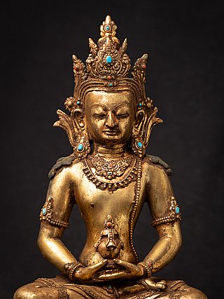 Alte bronze Nepalesische Aparmita Buddha