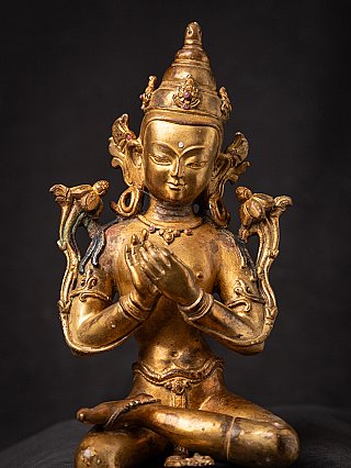 Alte bronze Nepalesische Bodhisattva Figur