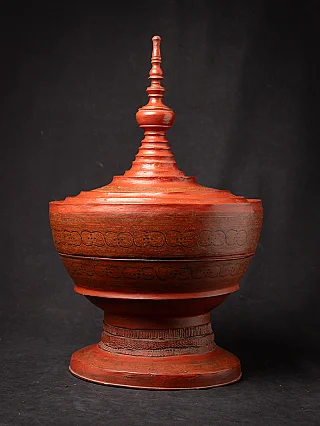 Antique Burmese offering vessel