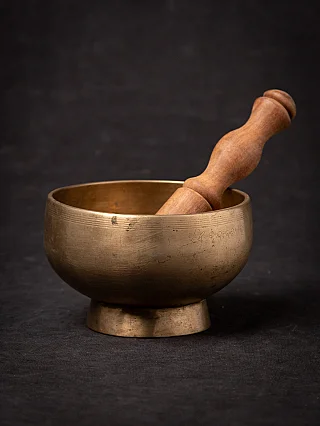 Old bronze Nepali Singing Bowl