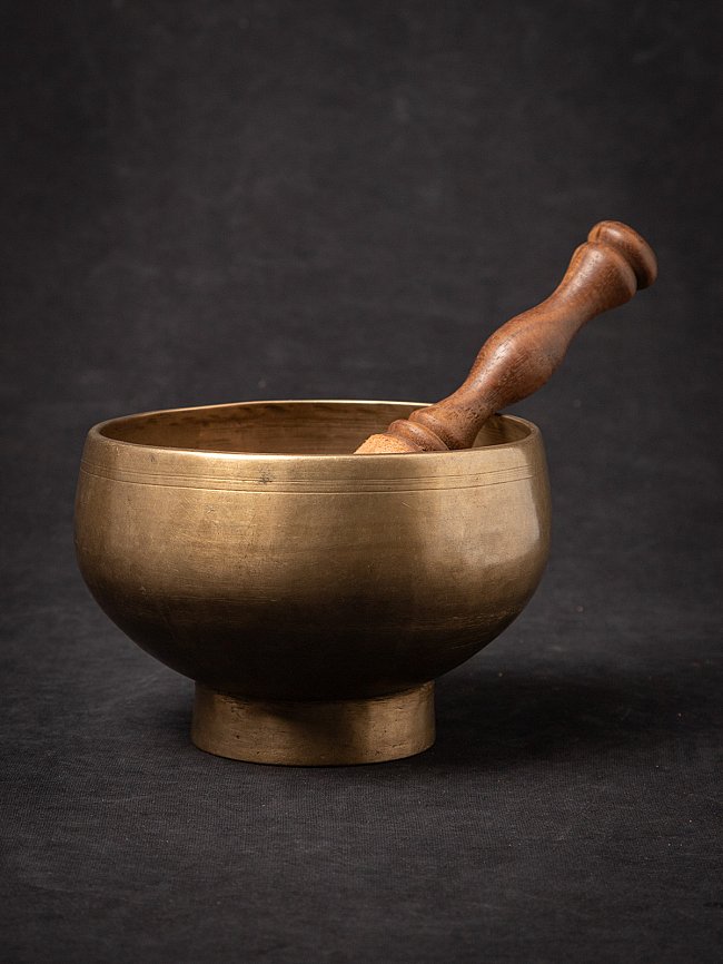 Alte bronze Nepalesische Klangschale
