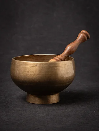 Old bronze Nepali Singing Bowl