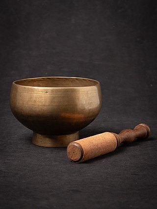 Alte bronze Nepalesische Klangschale