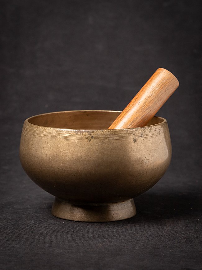 Alte bronze Nepalesische Klangschale