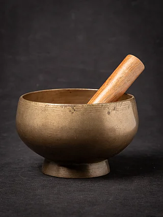 Old bronze Nepali Singing Bowl