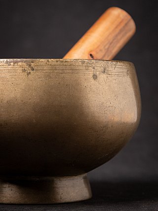 Alte bronze Nepalesische Klangschale