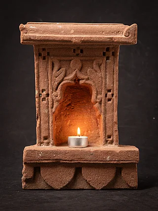Antique sandstone temple from India