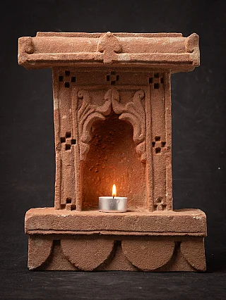 Antique sandstone temple from India