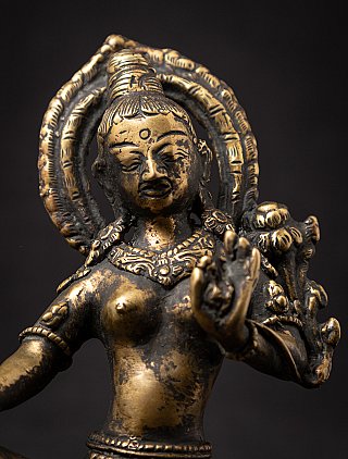Antike bronzene tibetische Tara Figur