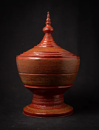 Antique Burmese offering vessel