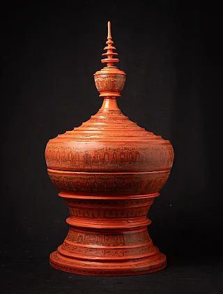 Large Burmese offering vessel