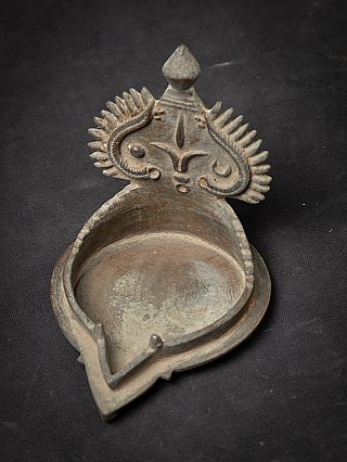 Antique Indian Oil Lamp