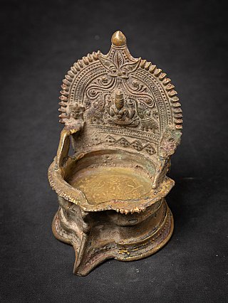 Antike indische Öllampe