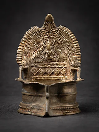 Antique Indian Oil Lamp