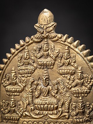 Antique Indian oil lamp