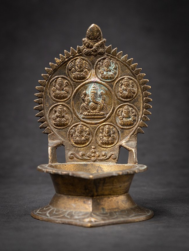 Antique Indian Oil Lamp