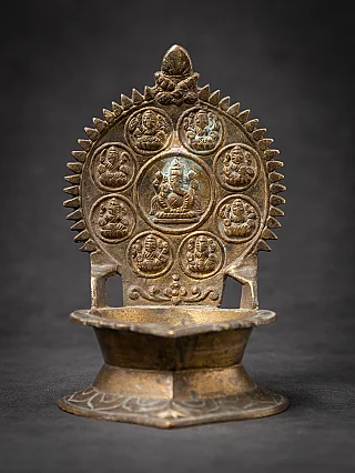 Antique Indian Oil Lamp